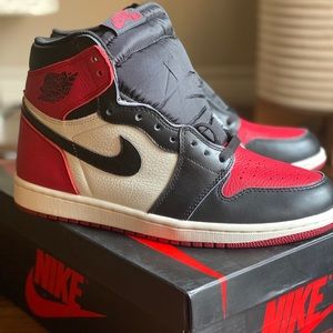 Jordan 1 - bred toe - Size 8.5